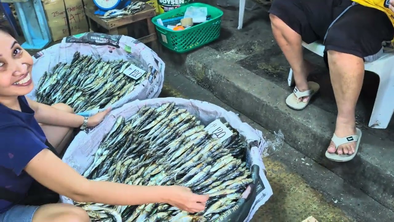 Cebu City Dry Fish 🐟Market Pinoy Travel #harvestchaser