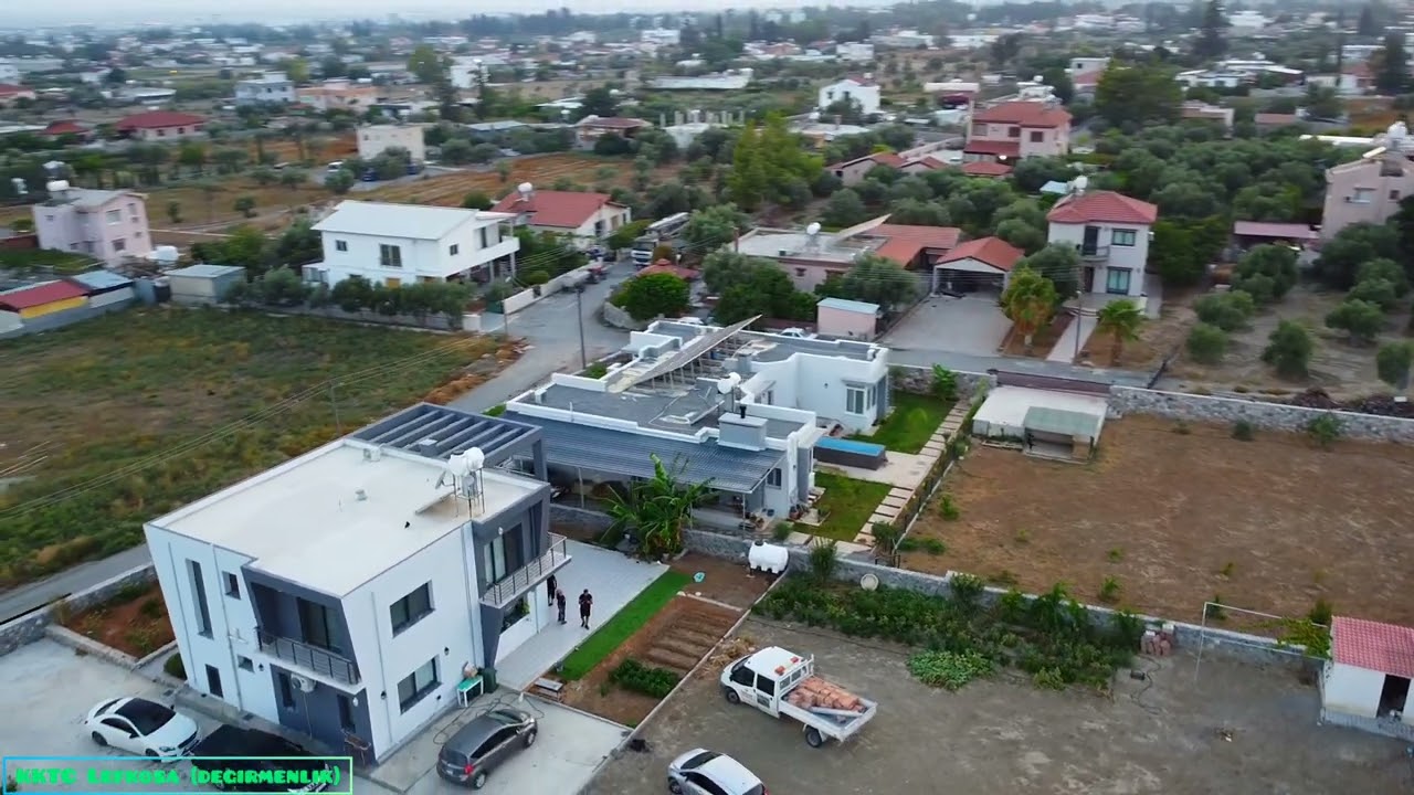 212- KKTC LEFKOSA.      ( DEGİRMENLİK KÖYÜ) DRON CEKİMİM