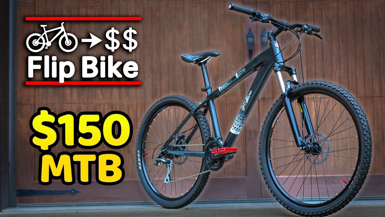 Turning a Rusty $150 Hardtail into a Profit - Flip Bike