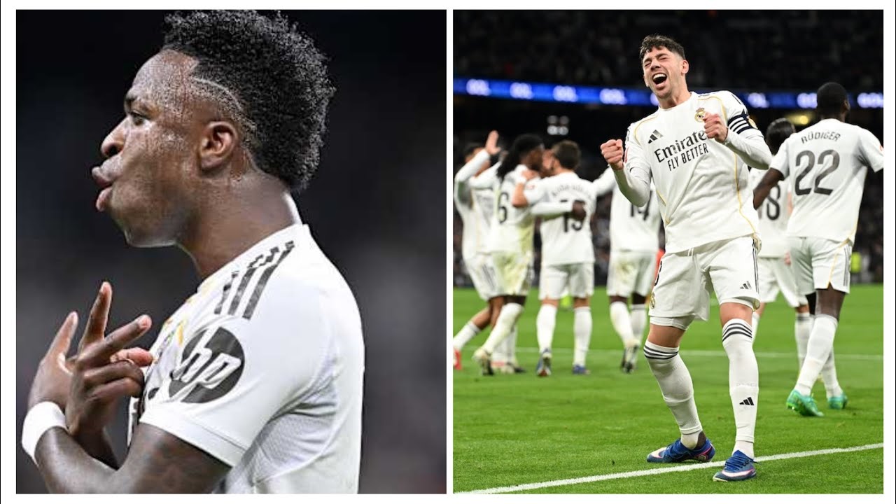 REAL MADRID 4-1 REAL SOCIEDAD! , VINICIUS JR DOUBLE !!