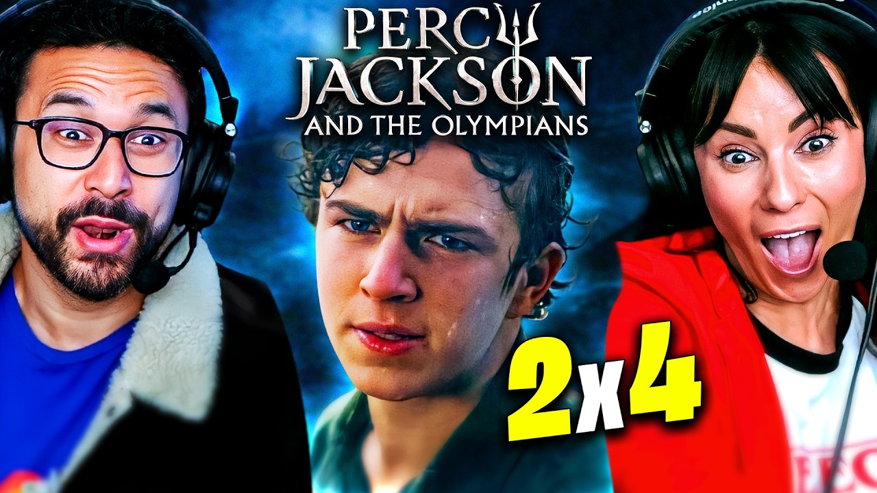 PERCY JACKSON AND THE OLYMPIANS Season 2 Episode 4 REACTION!! Sea Of Monsters | Disney Plus