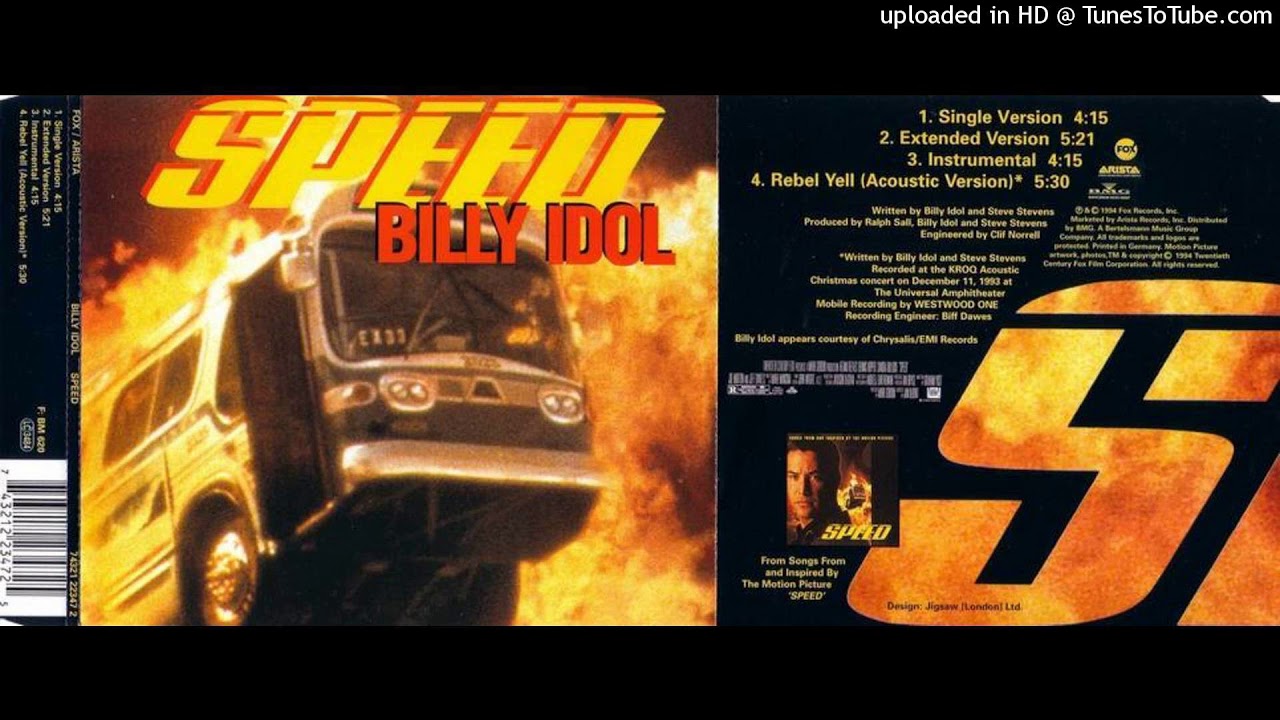 Billy Idol -  Speed [extended version]