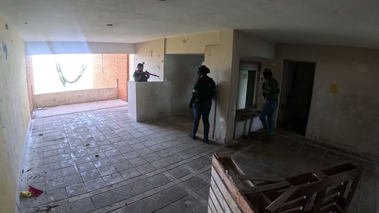 Hotel abandonado jugada airsoft demonios 👹🔥 (parte 8)