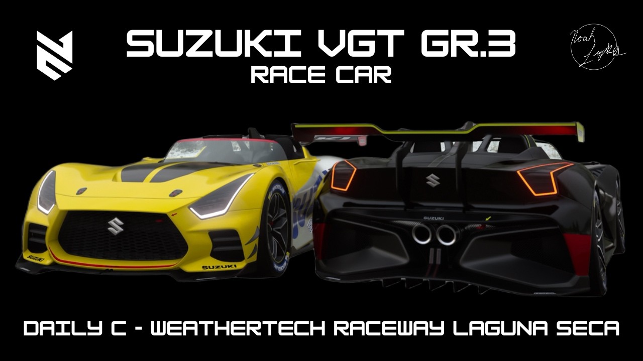 Gran Turismo 7 | Daily Race C - Suzuki VGT Gr.3 - Weathertech Raceway Laguna Seca