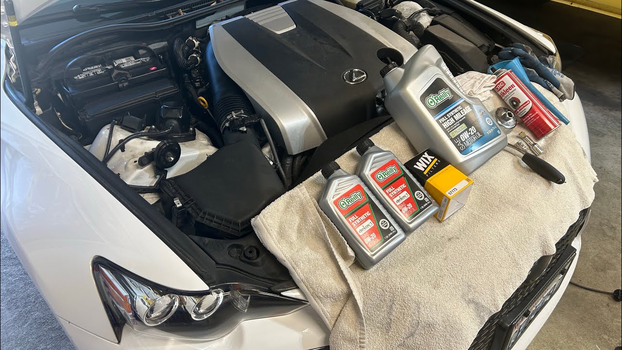 Lexus IS 250/350 oil change 2013-2020