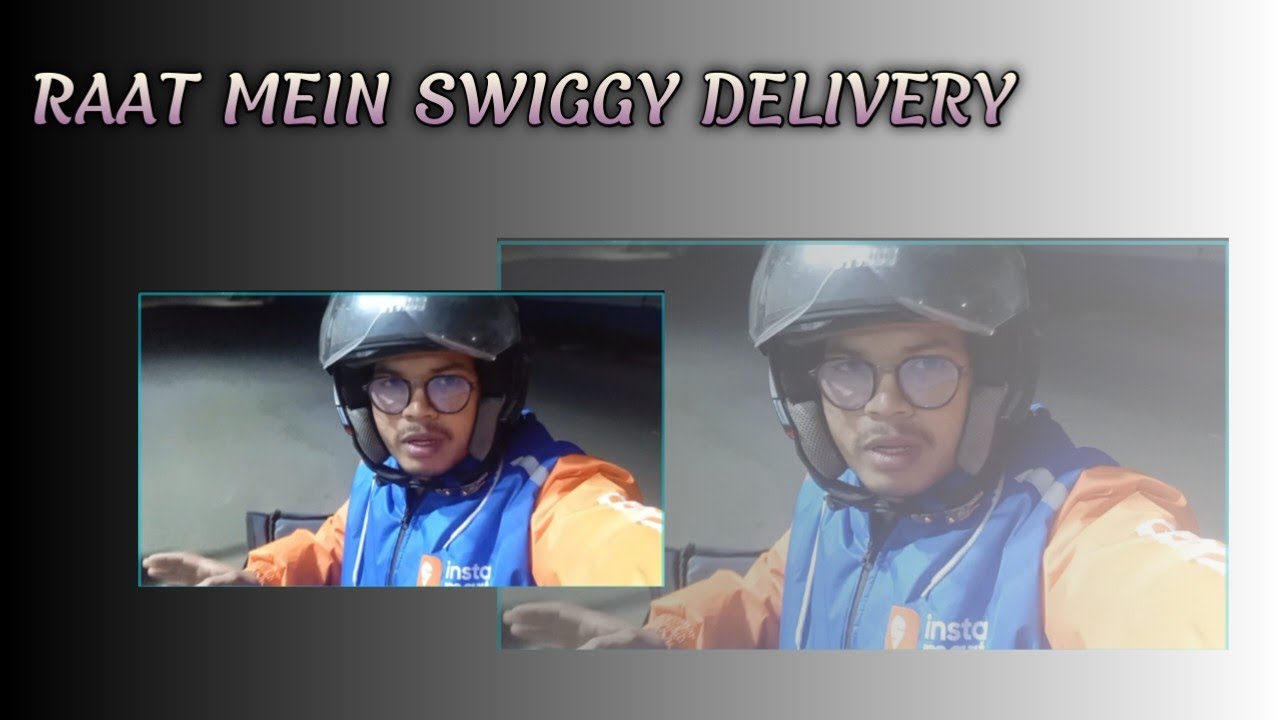 How is the life of a night delivery boy...? Raat ki delivery boy ki jindagi kaisi hoti hai.