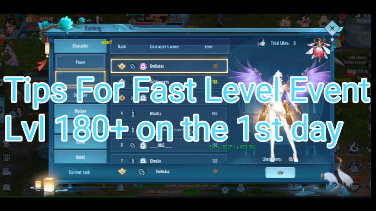 Tips For Fast lvl Event I BallaretYT I Spirit Land