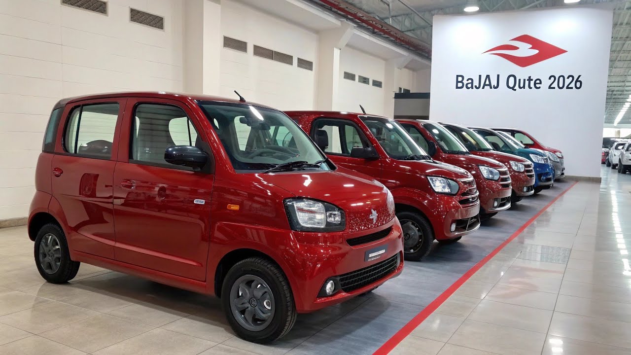 New 2026 Bajaj Qute Fanilly Launch !!!