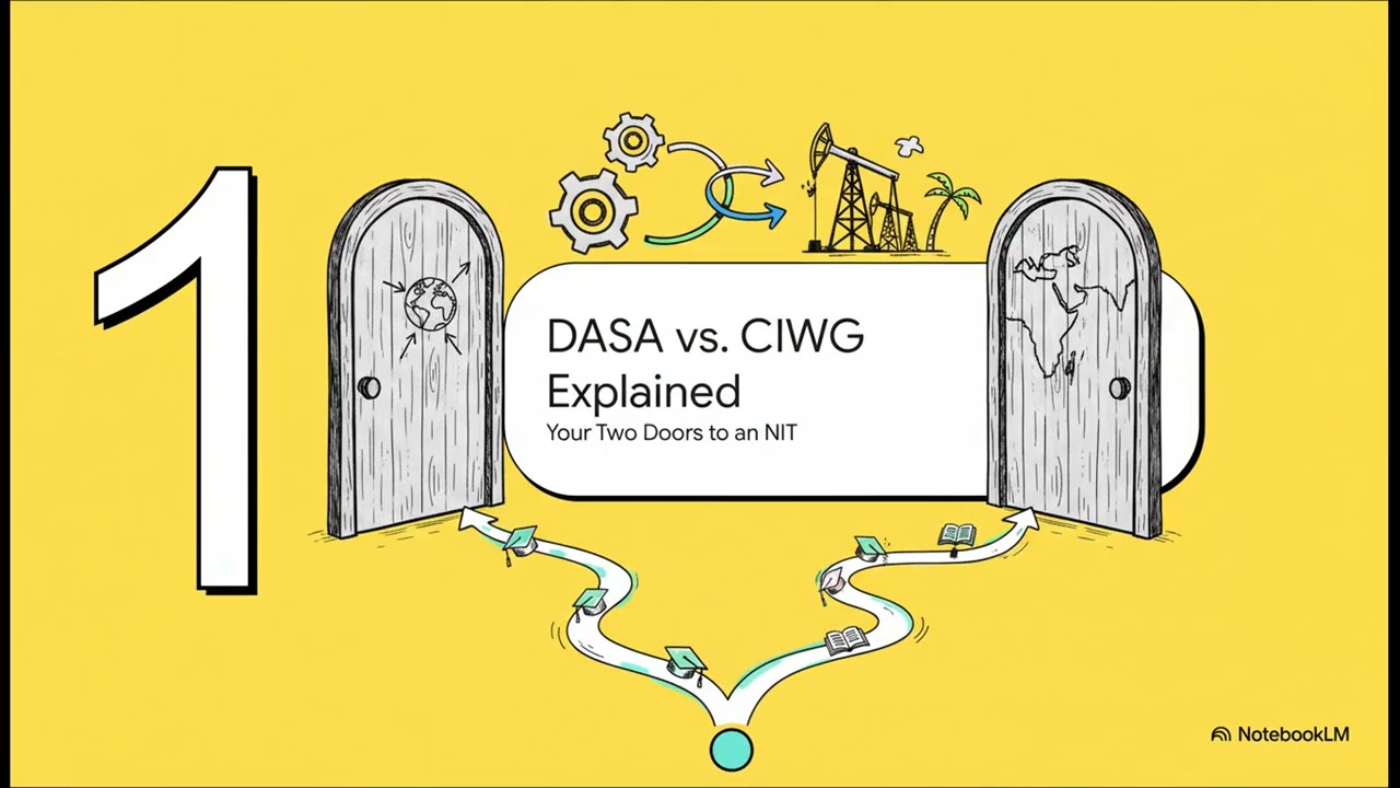 👉JEE Main to NIT &mdash; Gulf Students&rsquo; Advantage via DASA & CIWG