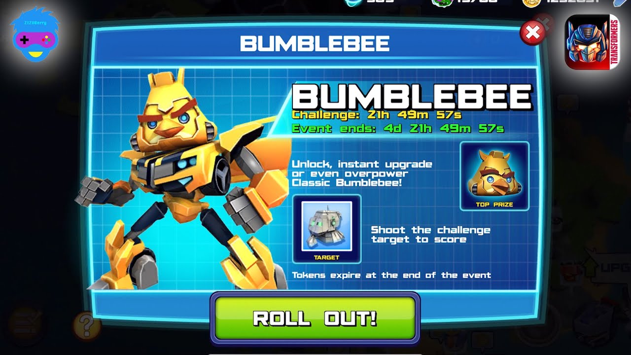 Angry Birds Transformers - NEW LIVE EVENT - Bumblebee (Day 1)