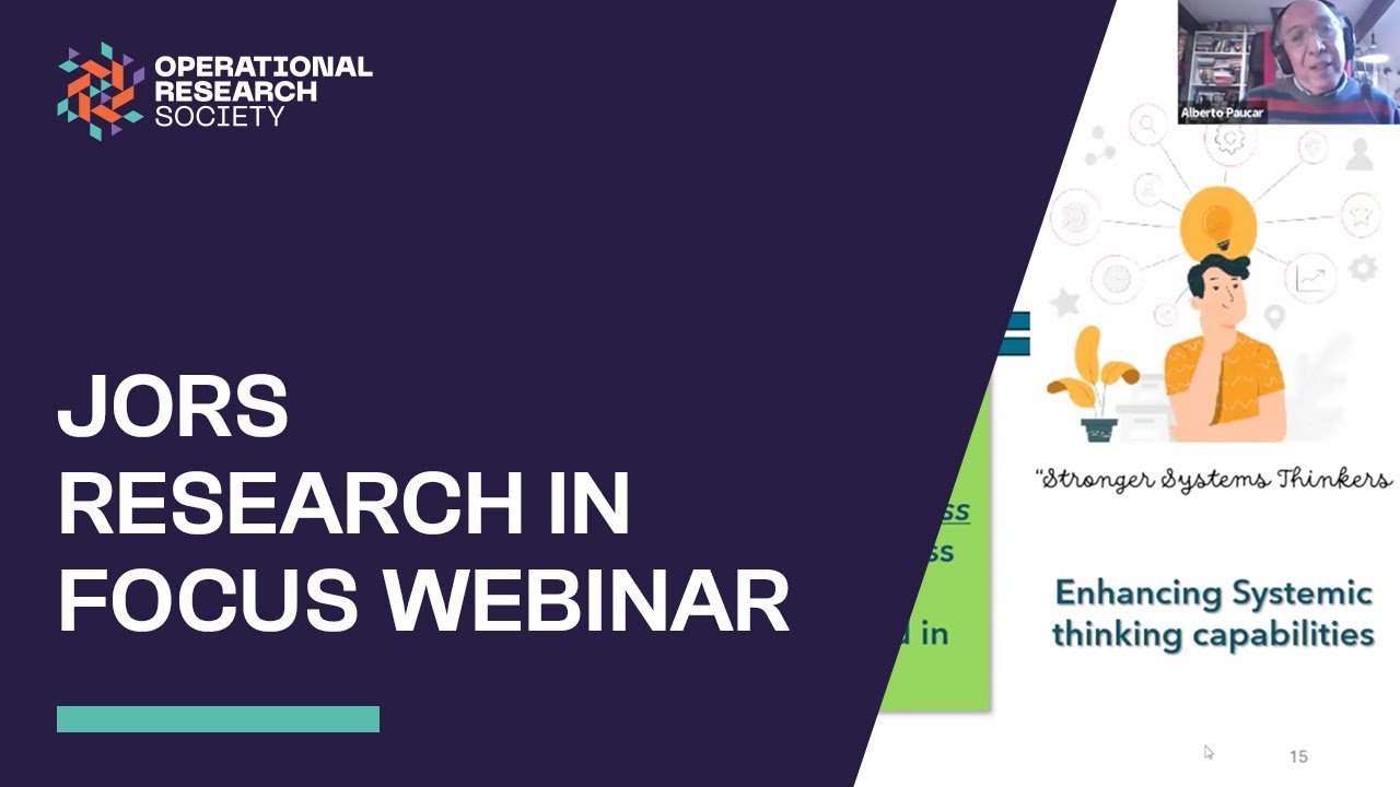 JORS Research in Focus Webinar