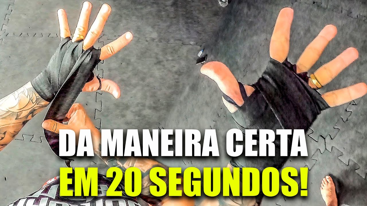 COMO COLOCAR a BANDAGEM / ATADURA CORRETAMENTE ( Muaythai - MMA - Kickboxing - Boxe )