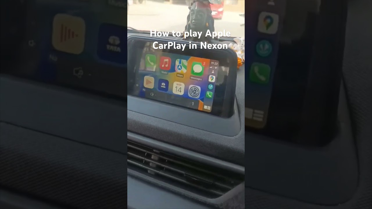 How to play Apple CarPlay in Tata Nexon #carplay  #androidauto
