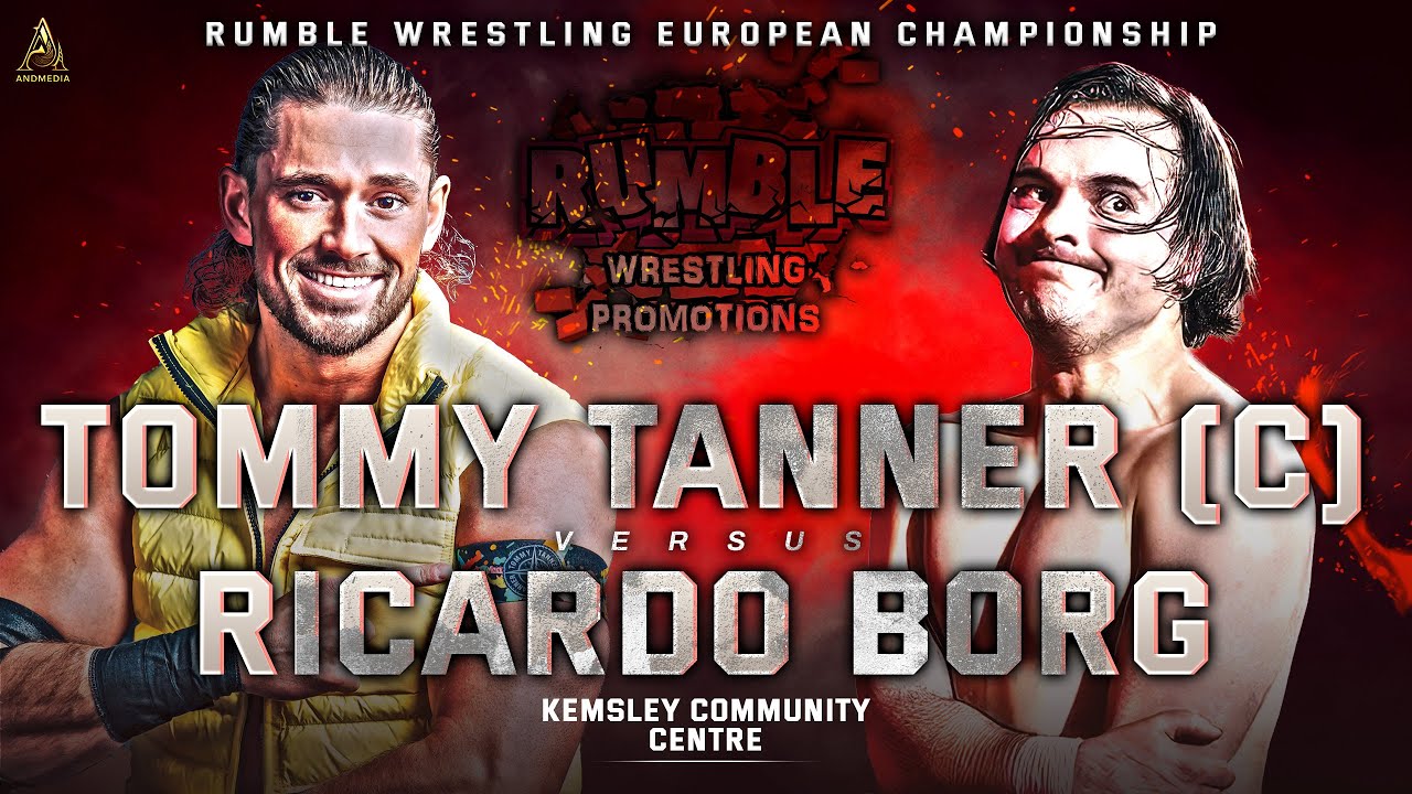 Tommy Tanner (C) vs Ricardo Borg (Rumble Wrestling European Championship)