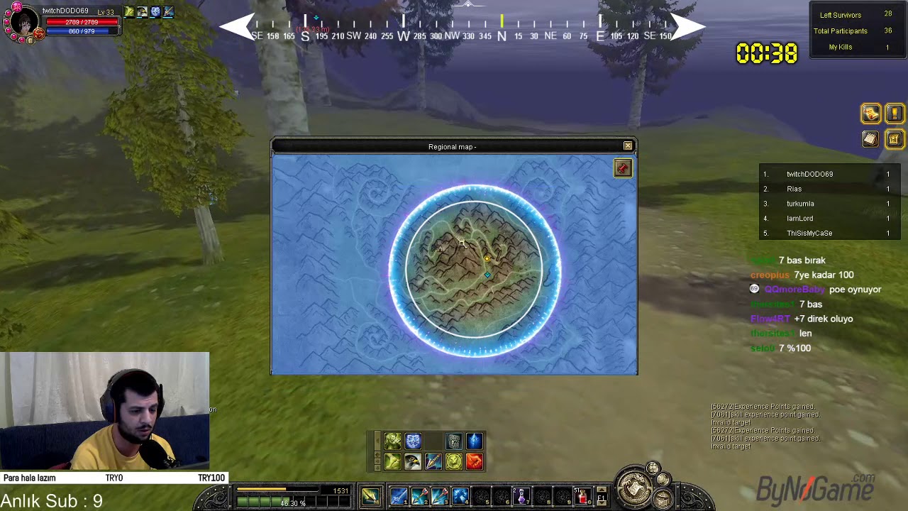 Silkroad Online - SroRoyale Battle Royale Winner winner chicken dinner. (YAYIN KESİTİ)