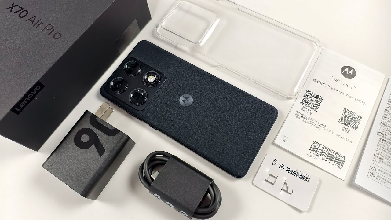 Moto X70 Air Pro Unboxing and Camera Test! - ASMR