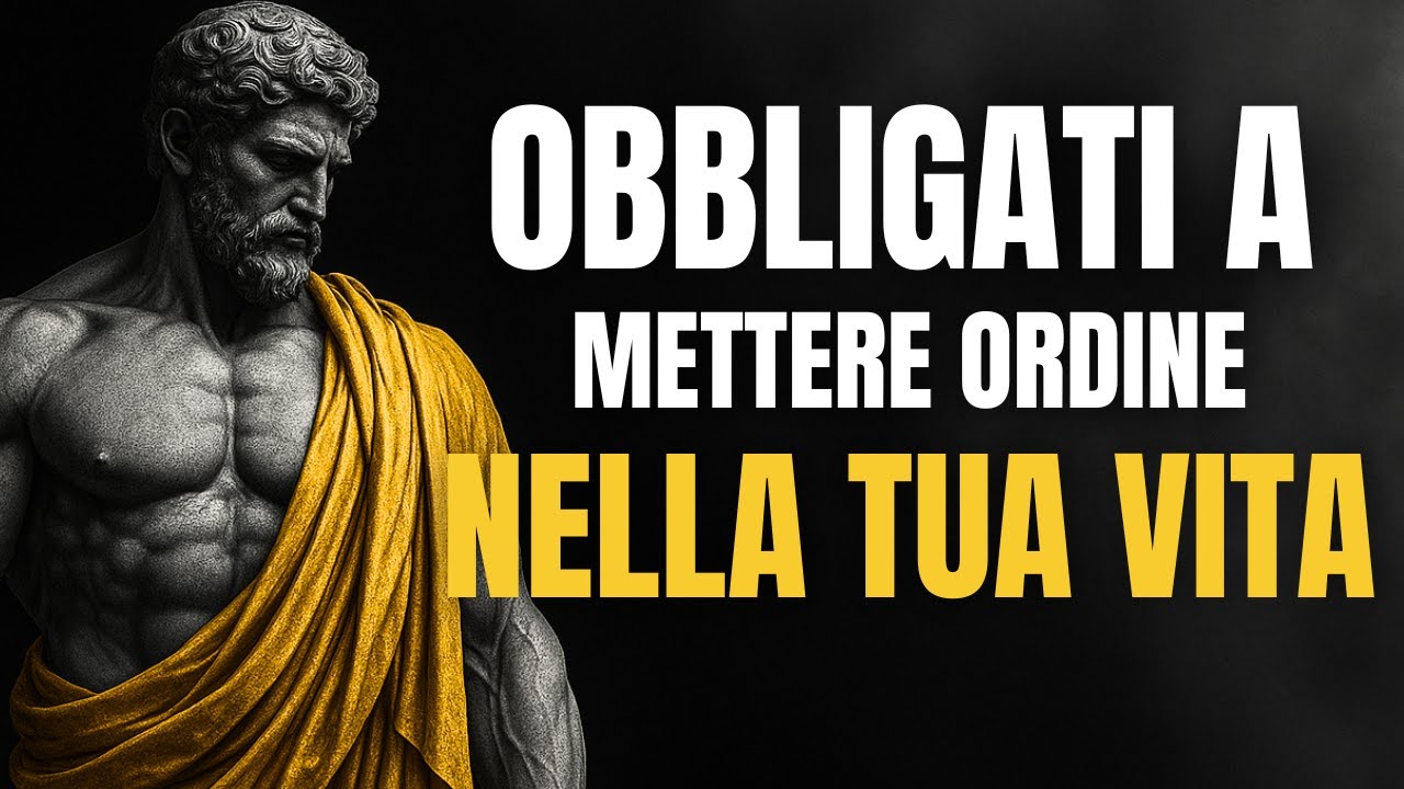 OBBLIGATI a ORGANIZZARE la tua VITA e LIBERA il tuo VERO POTENZIALE | 5 LEZIONI di STOICISMO