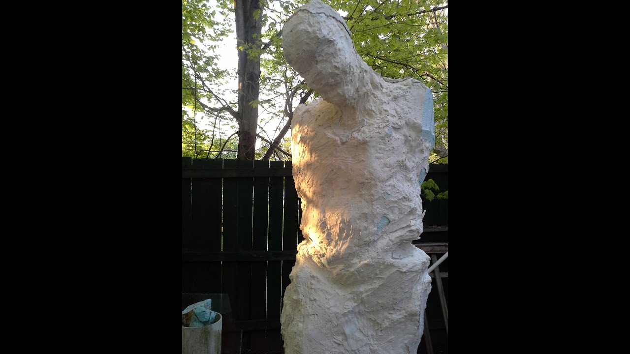 Sculpting With Plaster: 2 Foam Insulation Construction