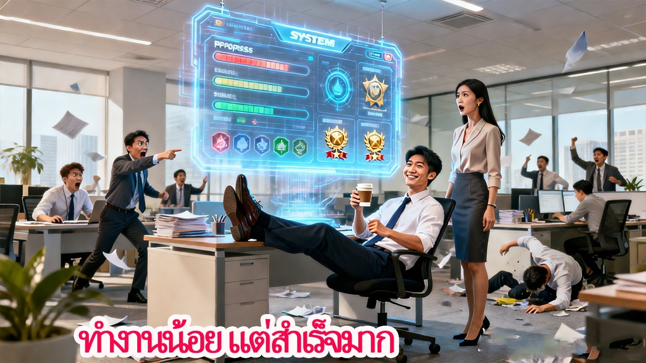 ชายหนุ่มใช้ระบบอู้งาน เปลี่ยนชีวิตและพาผู้ช่วยสาวสวยล้มระบบงานหนัก!
