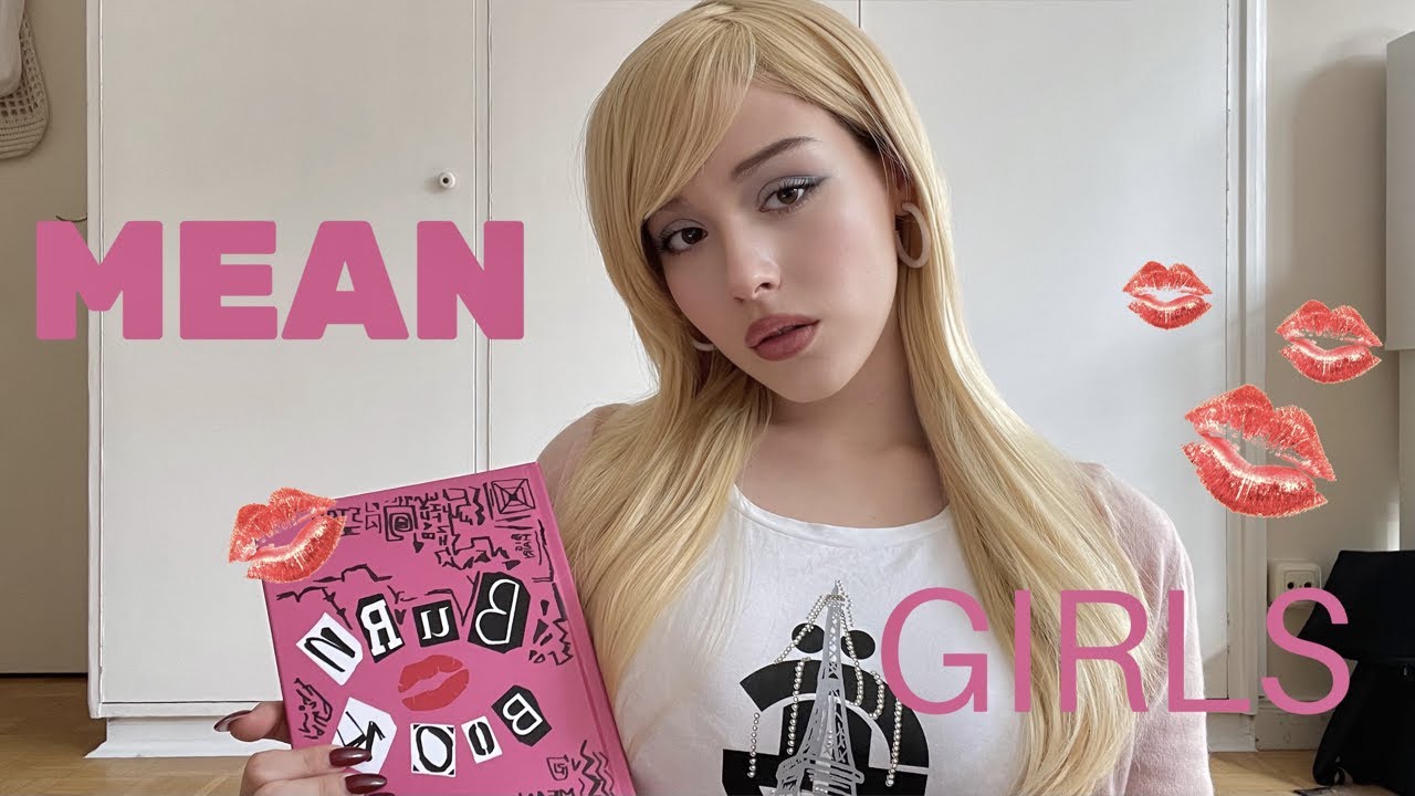 REGINA GEORGE, MEAN GIRLS 👱🏻‍♀️🔥💄👚⎢last minute halloween makeup tutorial + costume
