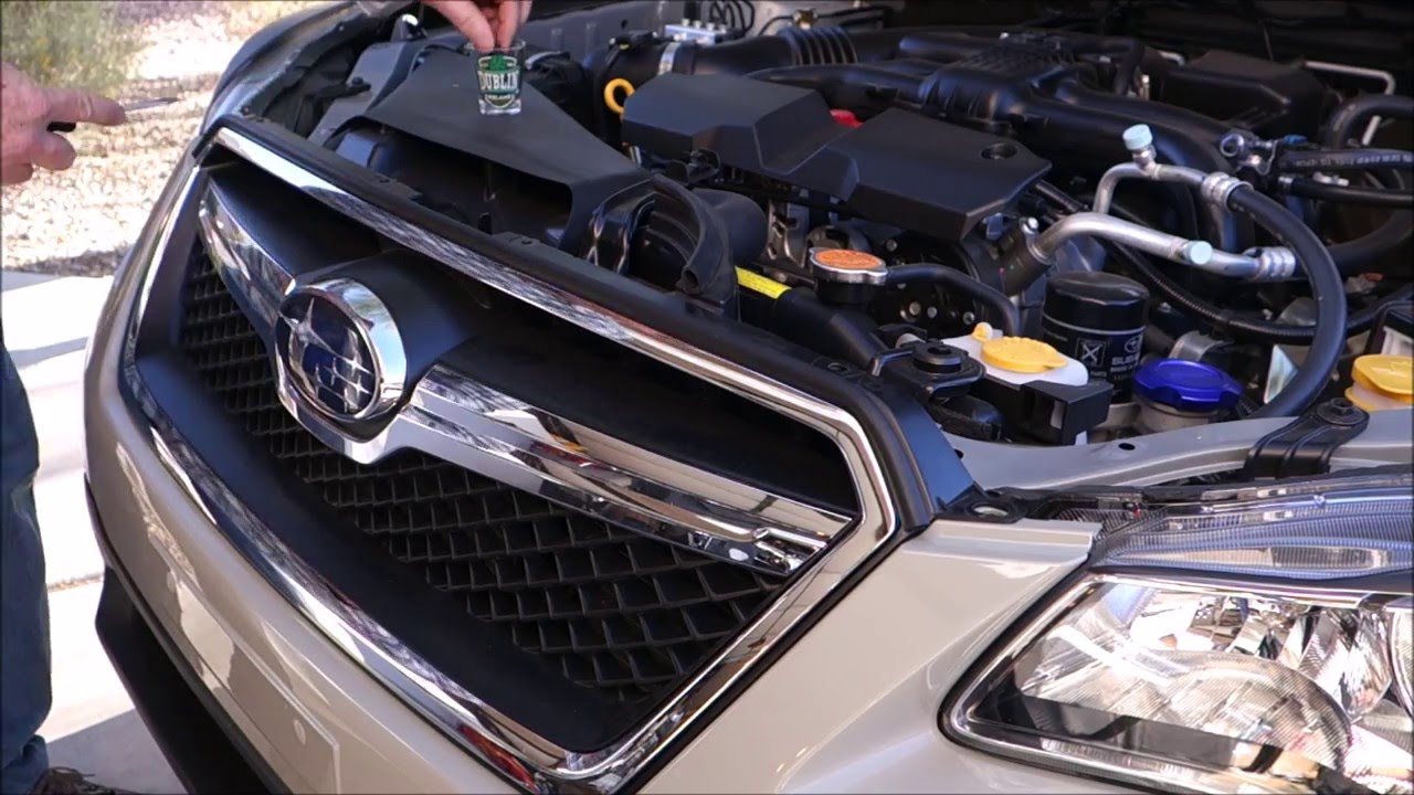 Subaru Crosstrek Front Grill Removal (without taking bumper fascia off)