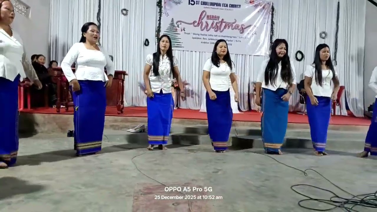Christmas 2025 Kipah thanon in Action team by St chullouphai Nute ho