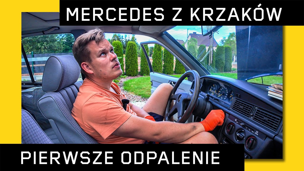 Odpalamy Mercedesa 190e 2.6 po 31 latach stania! *NIE BYŁO ŁATWO🤣