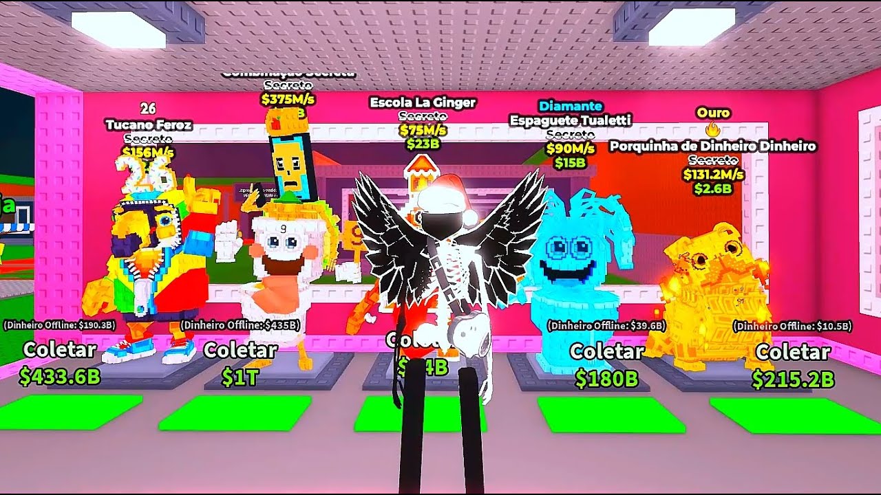 ROUBANDO EM SERVIDORES PUBLICOS 8 - STEAL A BRAINROT