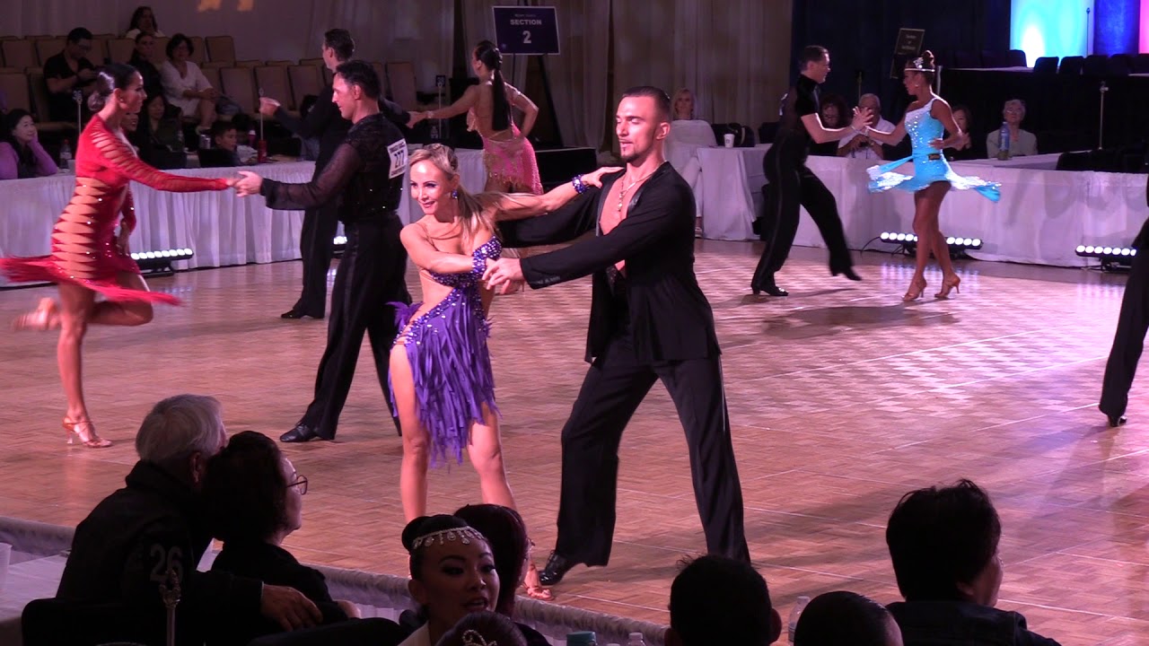 2018 Embassy Ball Latin Open Gold Pro Am Cha Cha