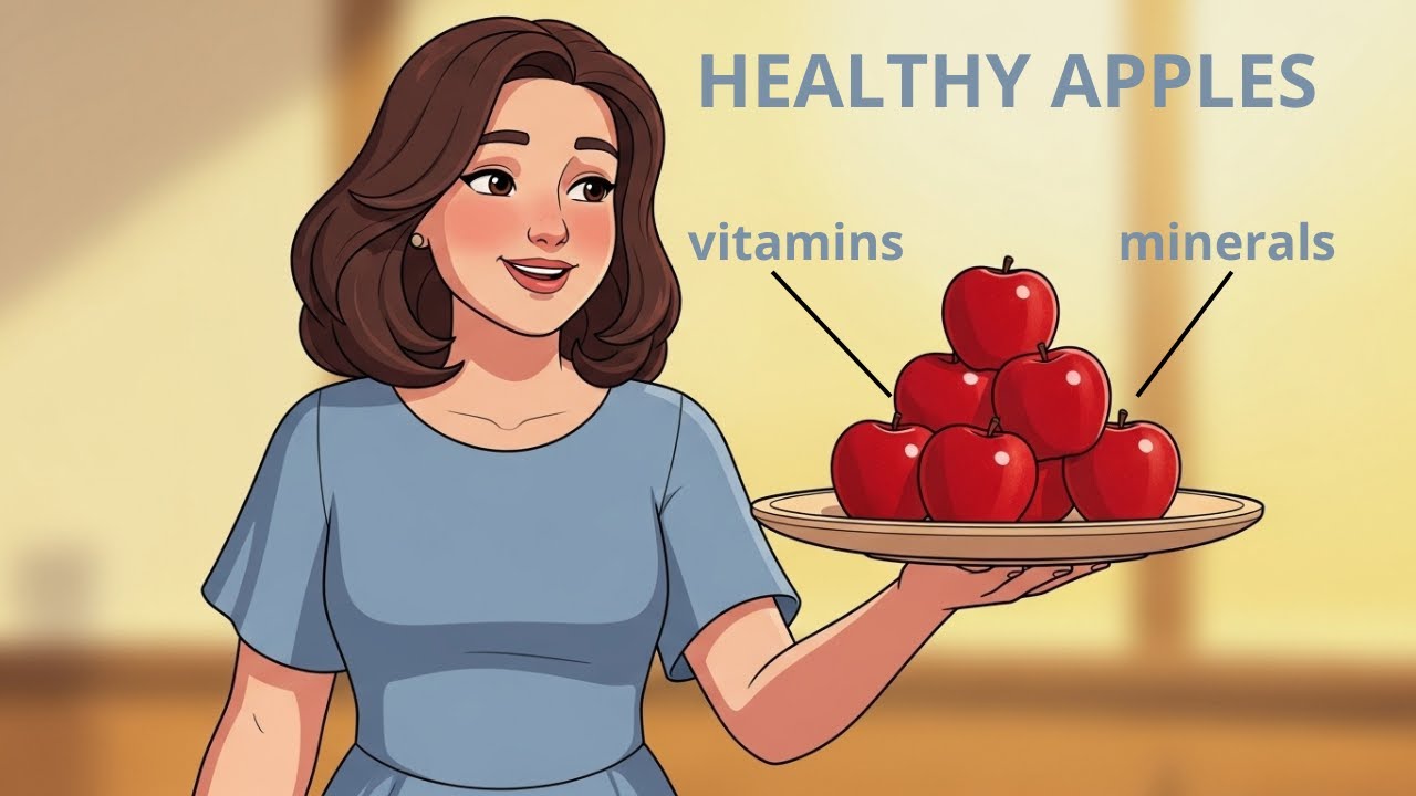 Healthy Apples for Our Health. A Story About Apples.