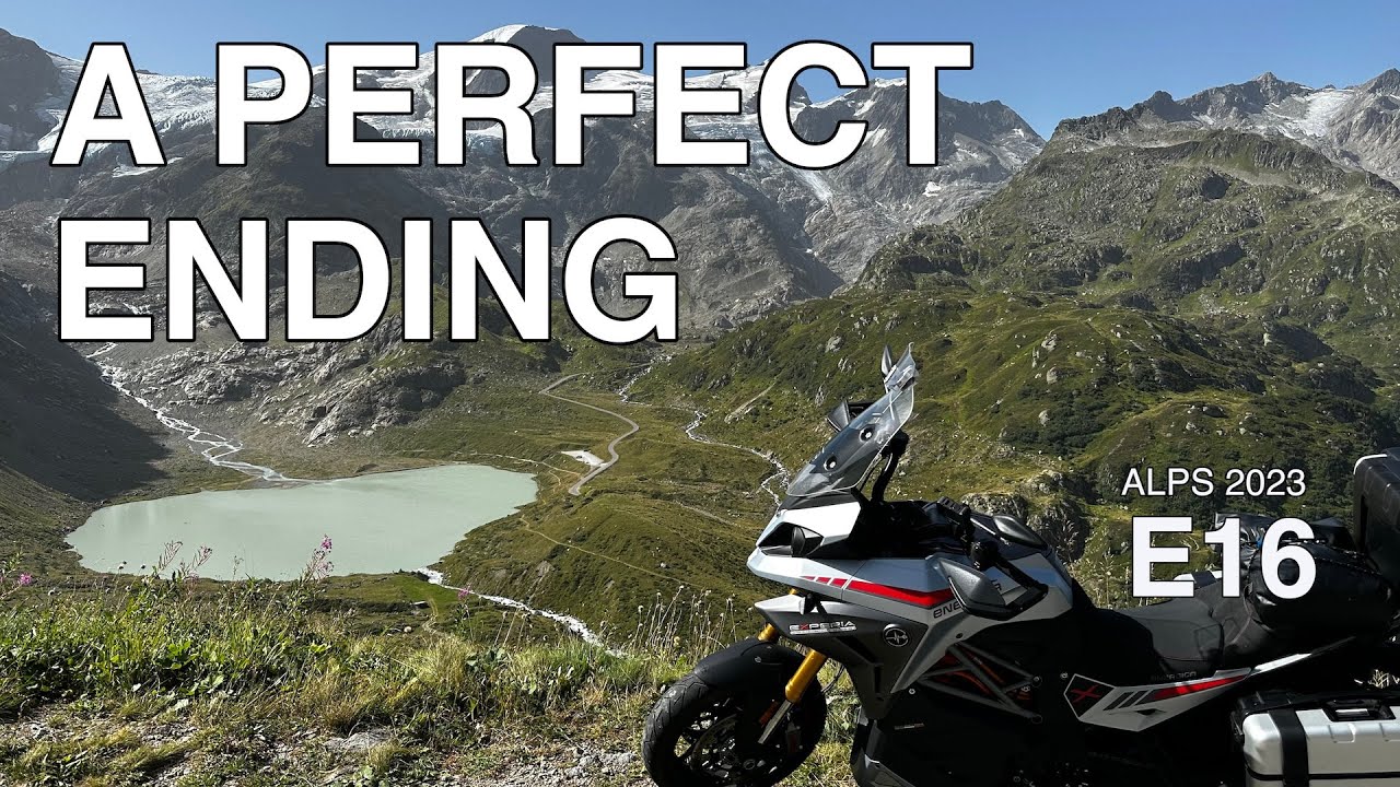 Furkapass, Grimselpass, Sustenpass | Alps 2023 E14 | Electric motorcycle touring | Energica Experia