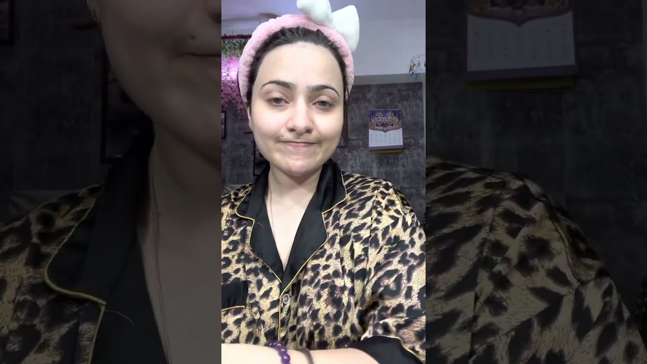 Skincare routine with naazuk ❤️ #naazukmadanlochan #naazuklochan