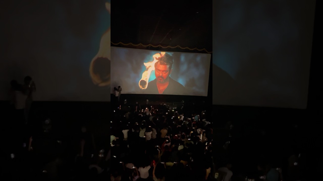 |Jananayagan trailer theatre response 🔥 |