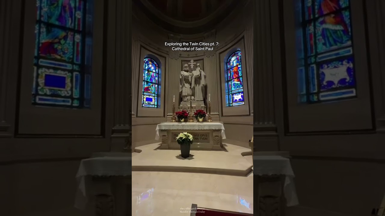 Exploring the Cathedral of Saint Paul!! #minnesota #saintpaul #minneapolis #twincities #mn