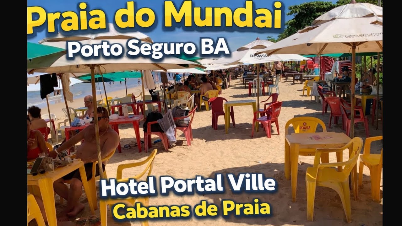 🏝️PORTO SEGURO: DICAS DE HOSPEDAGEM, RESTAURANTES E PRAIA DE TAPERAPUAN | HOTEL PORTAL VILLE .