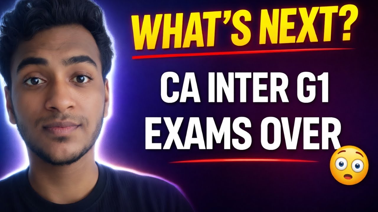 Экзамены CA Inter G1 завершены 💆 | Что дальше???