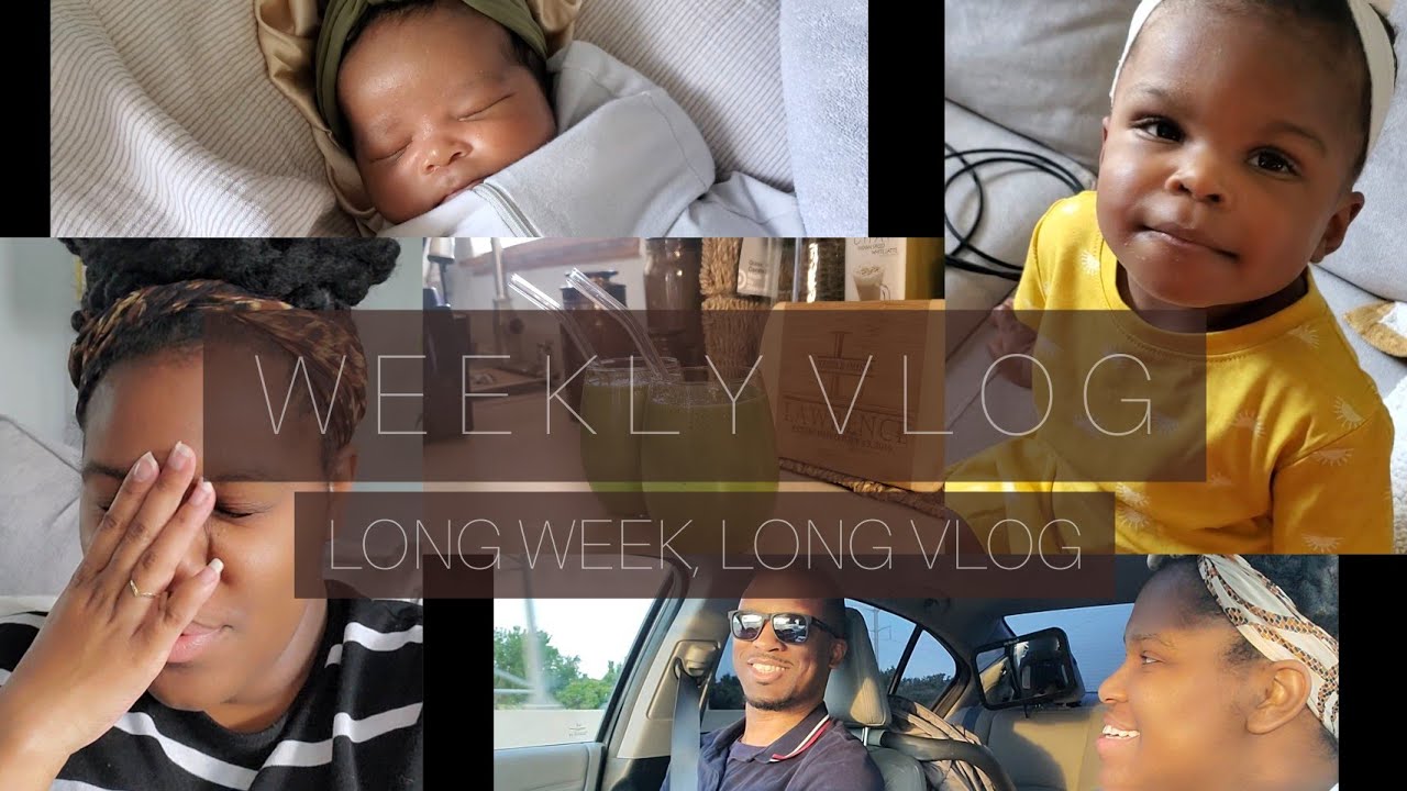 WEEKLY VLOG: 1 Month Postpartum, Smoothies, Chit Chats, Juggling 2 Under 2 |The Lady & Her Gentleman