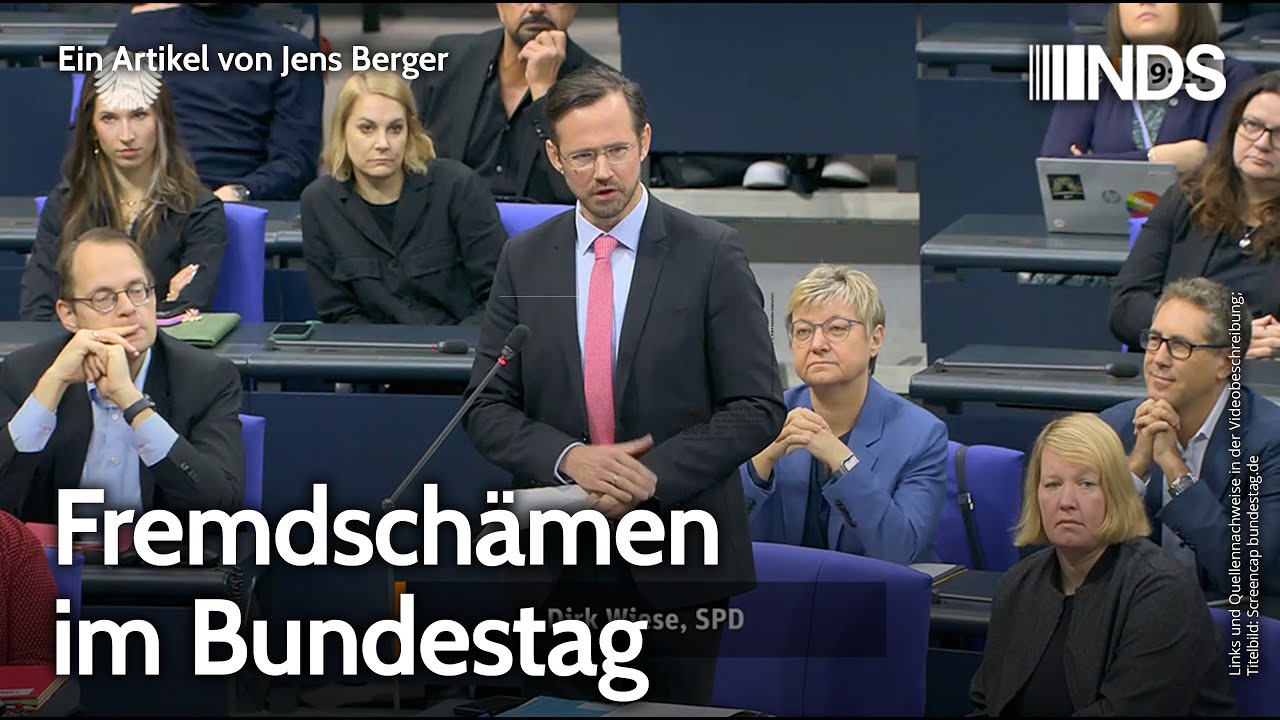 Fremdsch&auml;men im Bundestag | Jens Berger | NDS