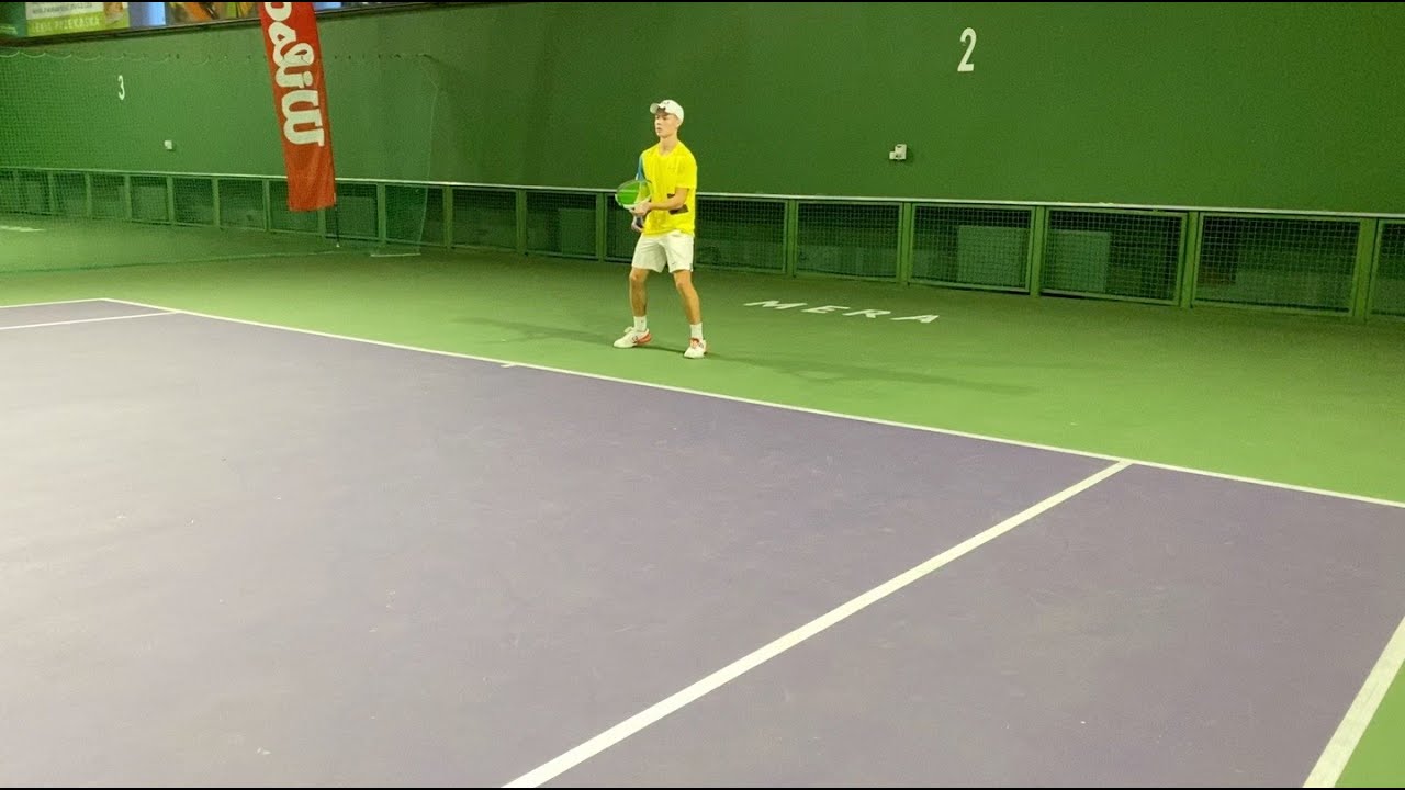 Konrad Blachnio College Tennis Video