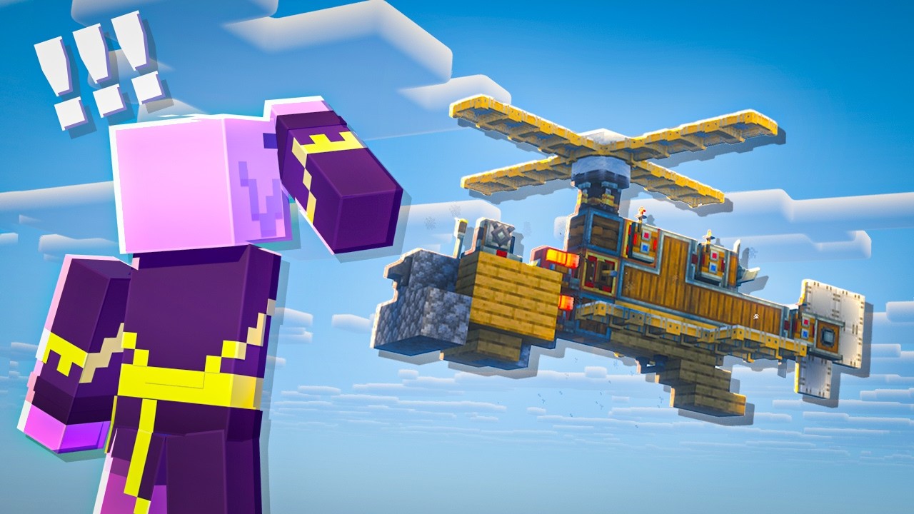Building a WORKING Helicopter in Create Aeronautics