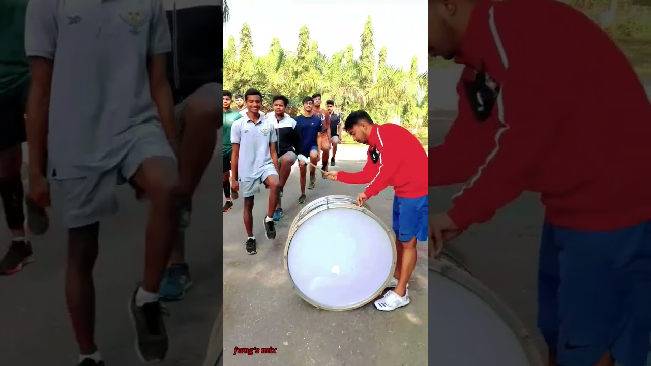 March past practicing
