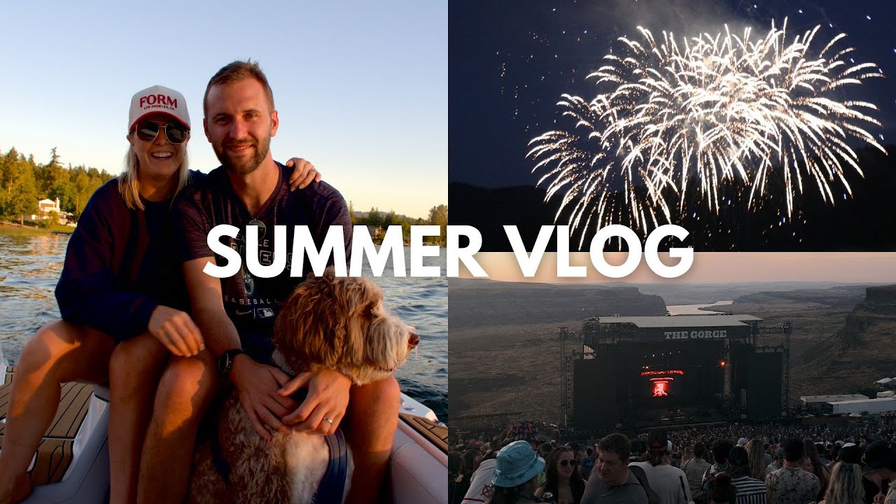 VLOG: 4th of July, Odesza at the Gorge | Kelsey This Year