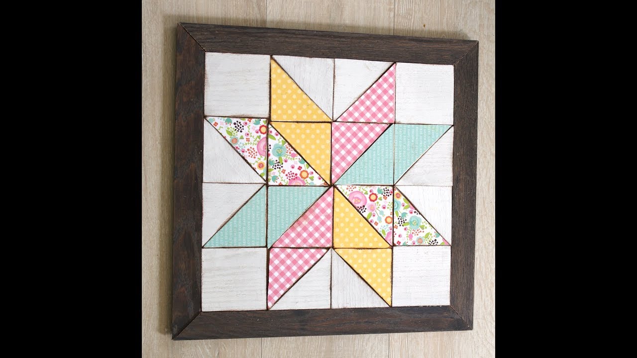 Wooden Quilt Block