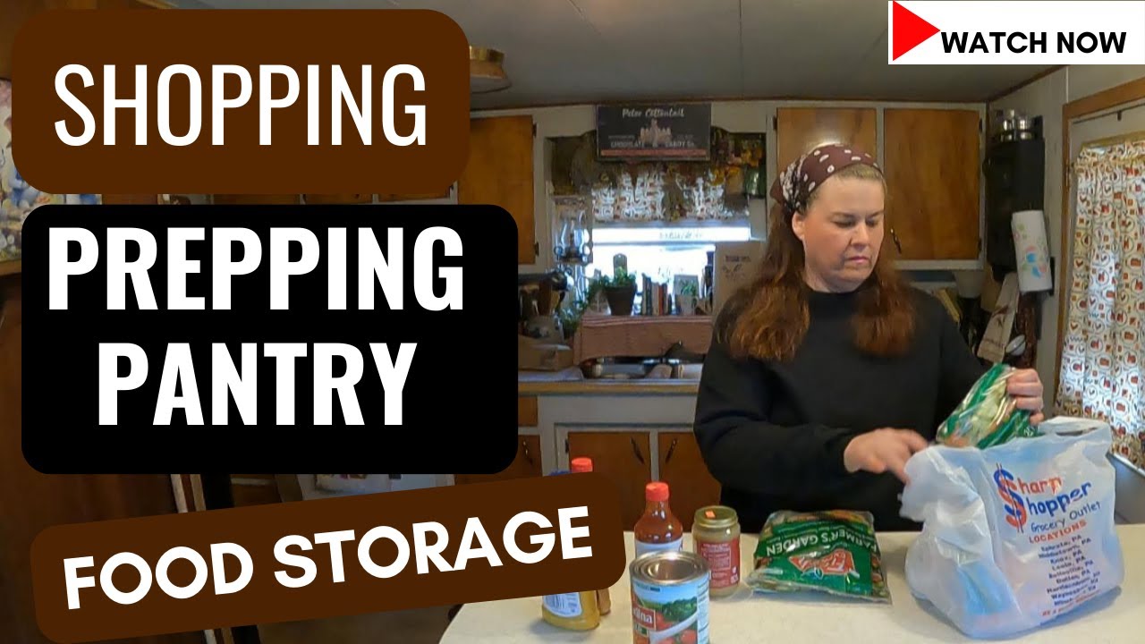 SHOPPING | FILLING IN THE GAPS | PREPPING | 2 YEAR PANTRY