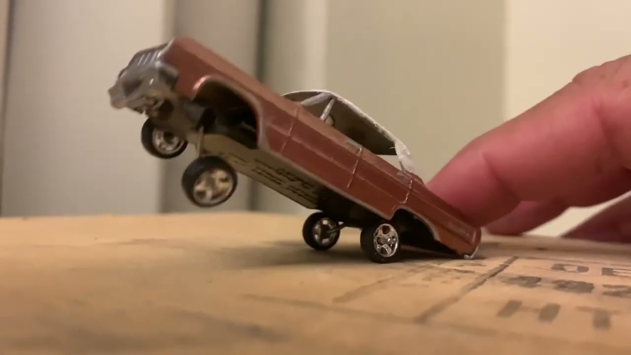 Making easy cheap Lowrider Hotwheel