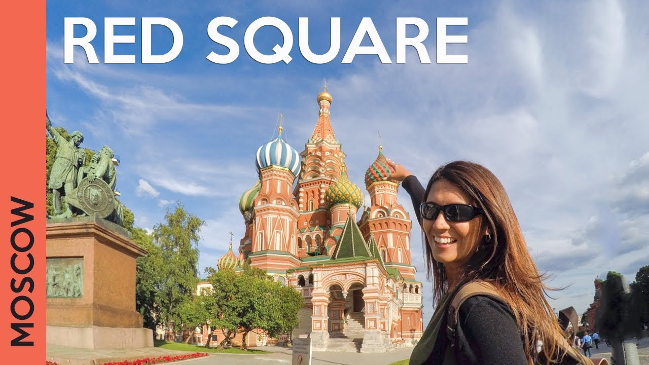 Красная площадь в МОСКВЕ, РОССИЯ: Собор Василия Блаженного + ГУМ (Vlog 2)