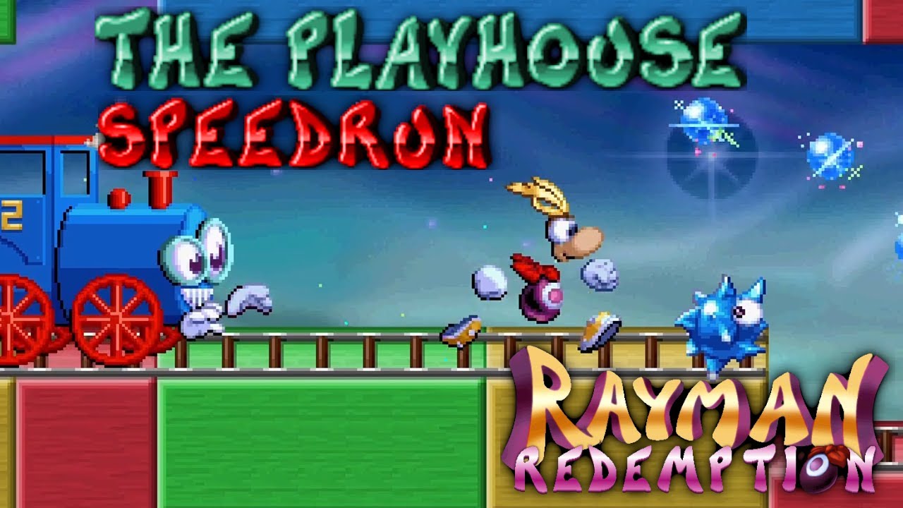 The Playhouse Speedrun (No Damage) - Rayman Redemption