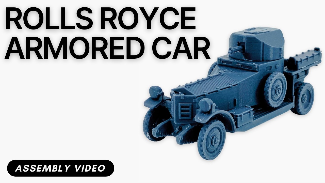Rolls Royce Armored Car Assembly Video