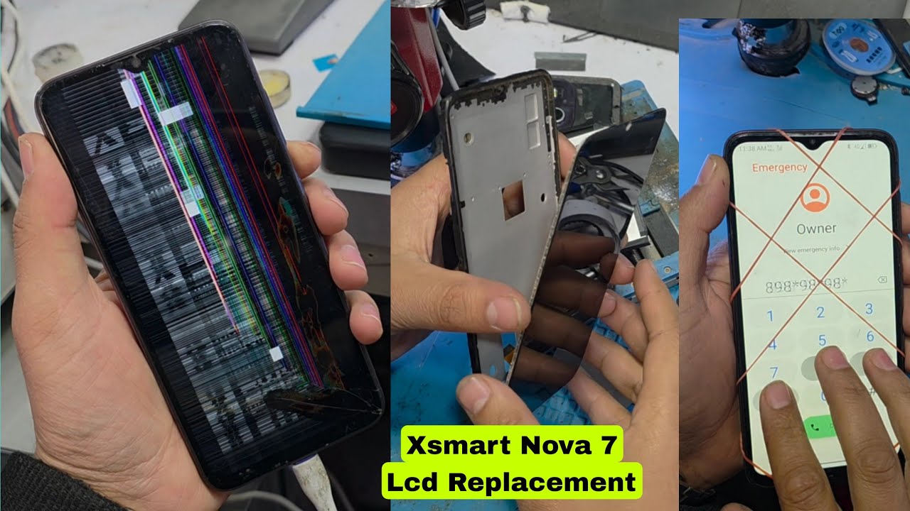 Xsmart Nova 7 LCD Replacement Guide | Xsmart Nova 7 screen change teardown panel kaise replace kare