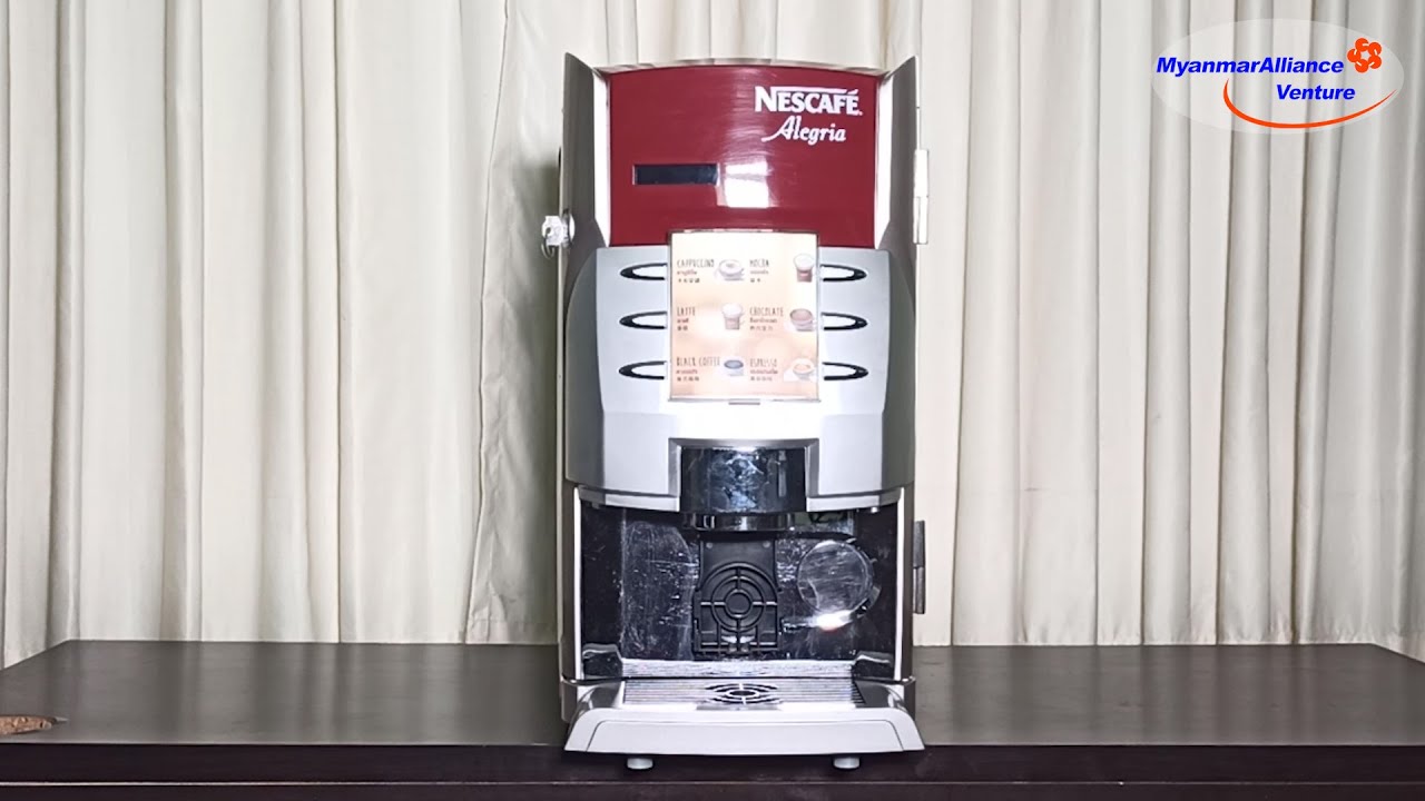 Nestle Hot Coffee machine Preparation